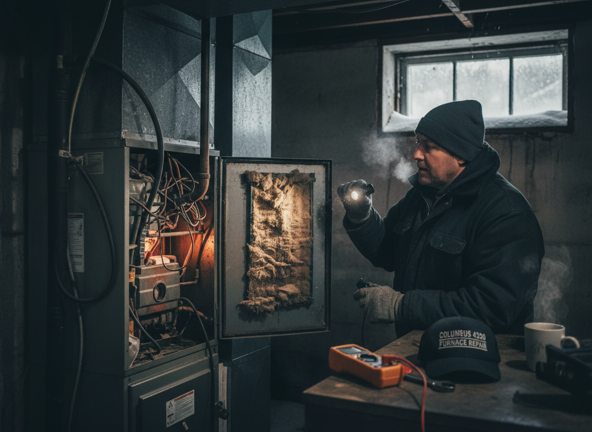 Why Furnaces Struggle During Ohio Cold Snaps and What to Inspect First